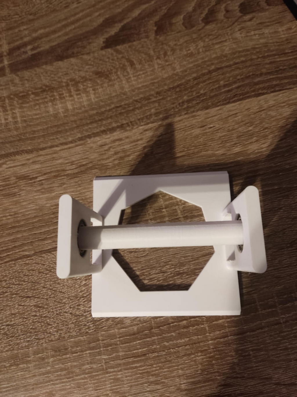 Toilet paper holder with bearings!