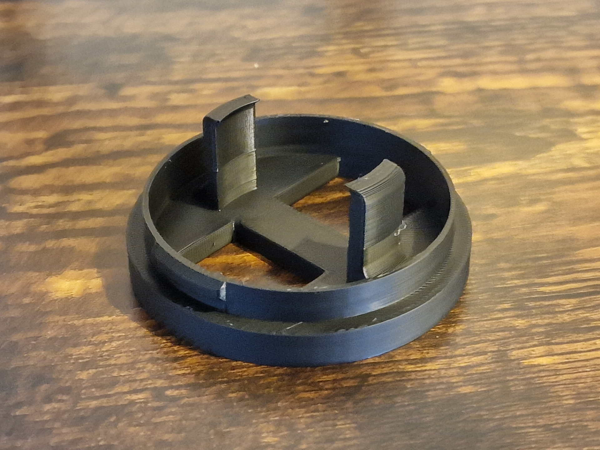 Tealight base for BambuLab LED 001 (37mm tight fit)