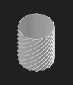 Lightweight LED Lamp Kit-001 Diffuser