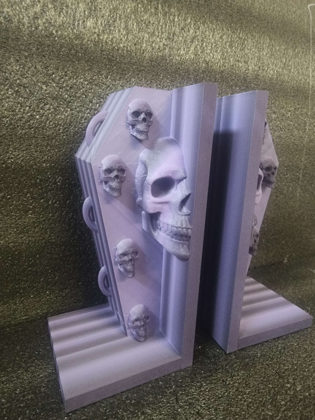 coffin bookends