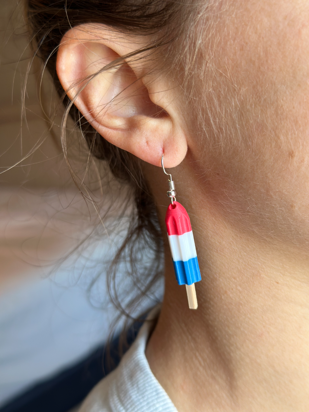 Firecracker Popsicle Earrings - Large