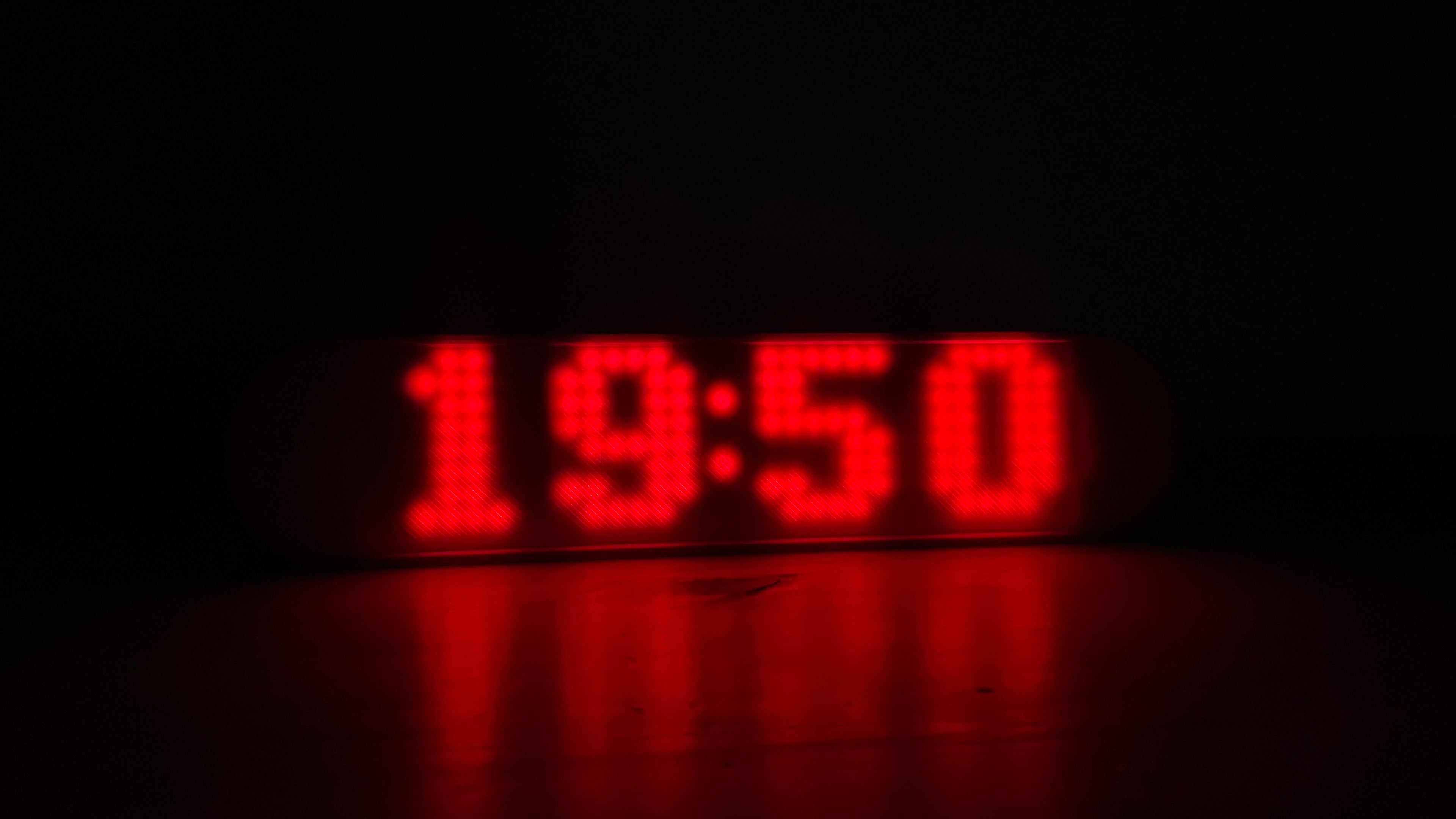 LED Matrix Clock