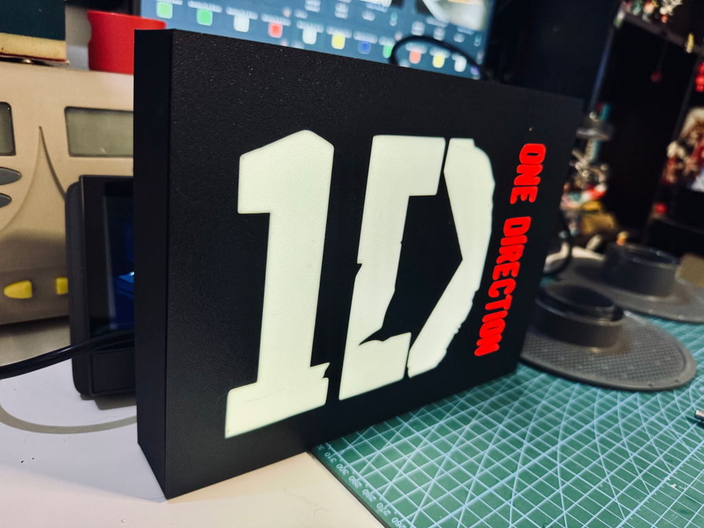 One Direction: Light up 1D Sign