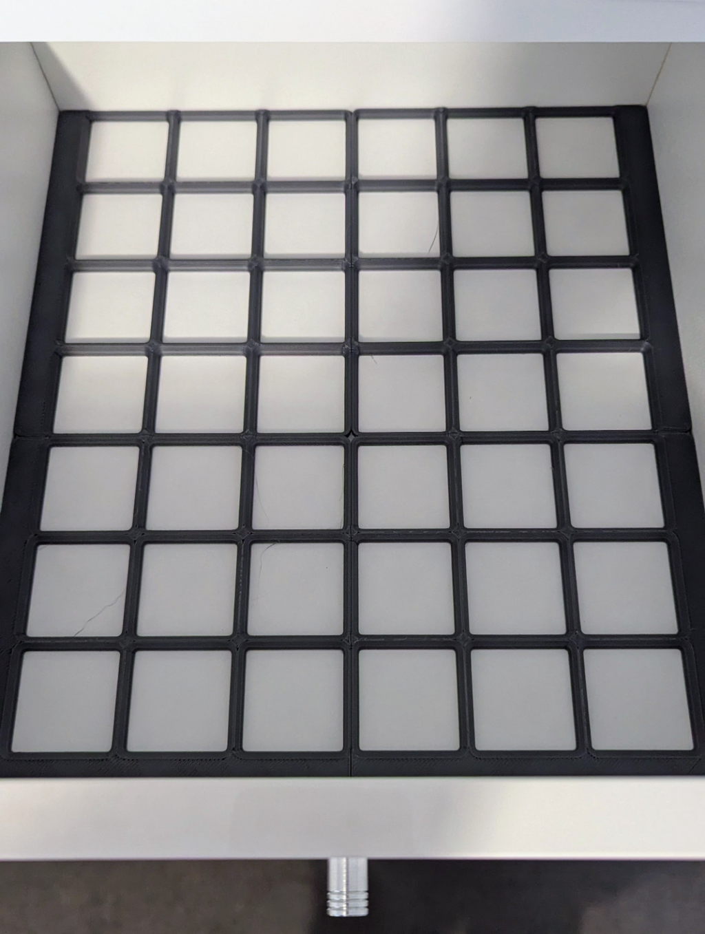 Gridfinity Base Kallax Drawer secure and snug fit