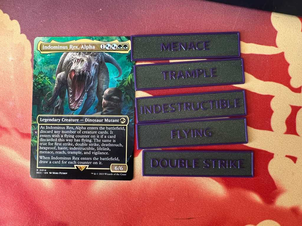 MTG Indominus Rex Ability Counters