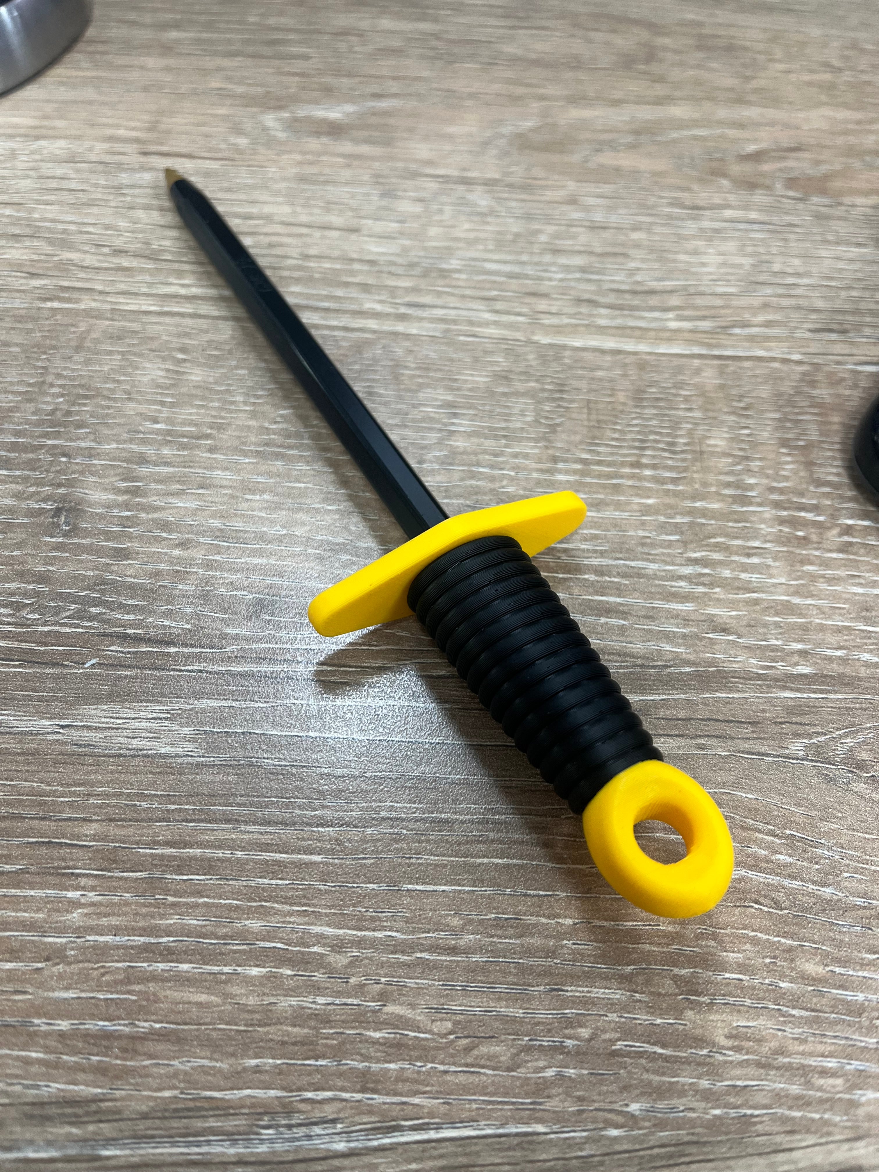 Sword pencil/ pen topper