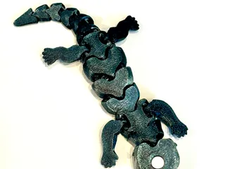 Cute Articulated Baby Otter Magnet