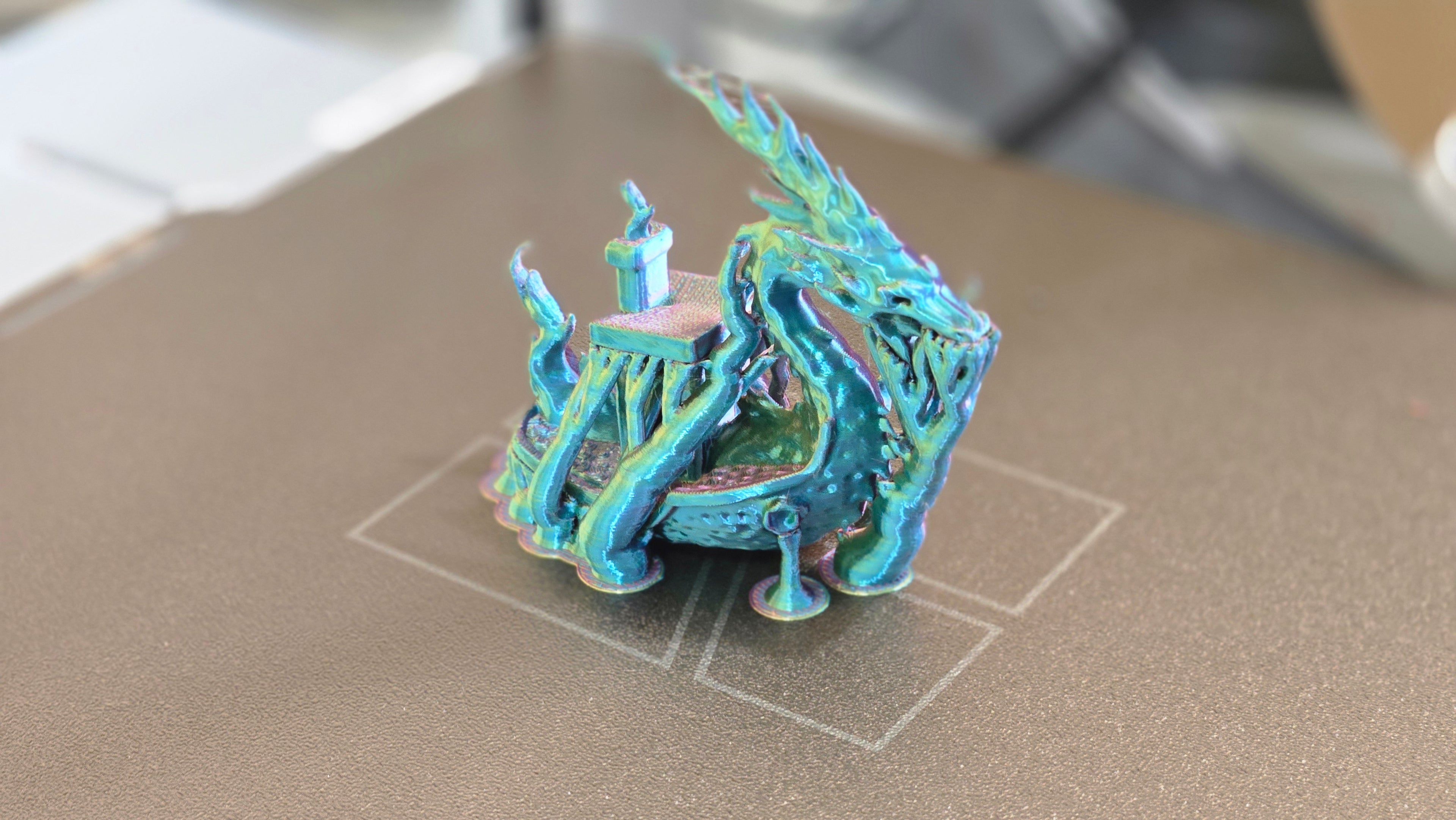 Flaming Dragon Benchy