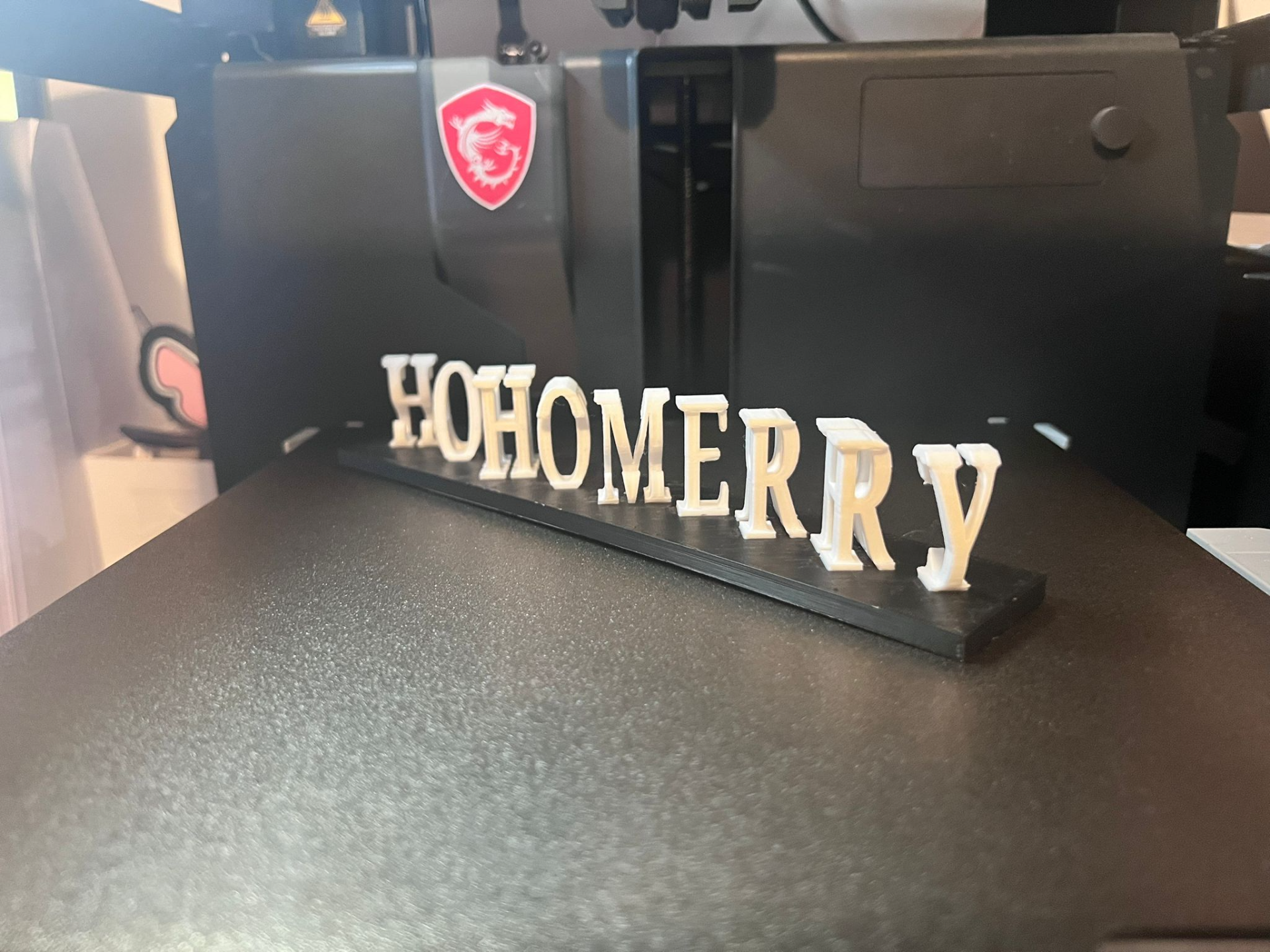 double sided merry christmas dual name