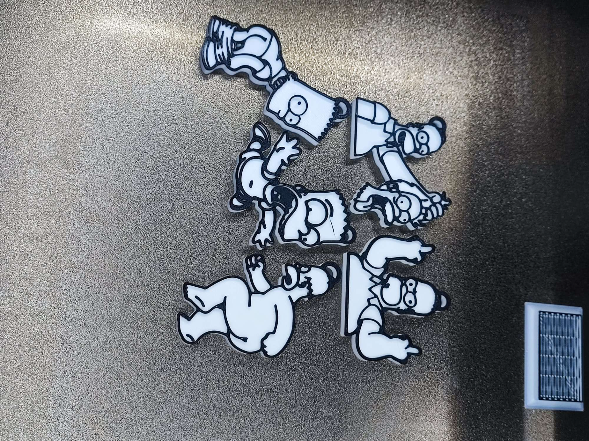 Simpsons hard edition 18+ keychain