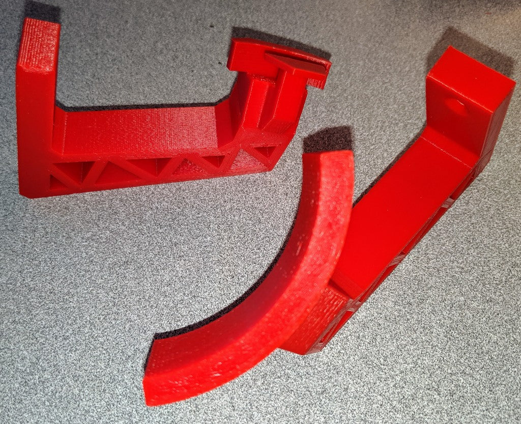Brick 92176 Saturn V vertical wall mount (steeper)