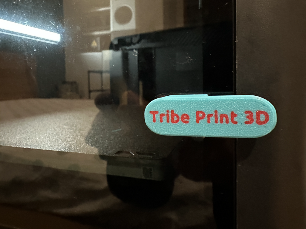 Personalized Door Handle for Bambu Lab