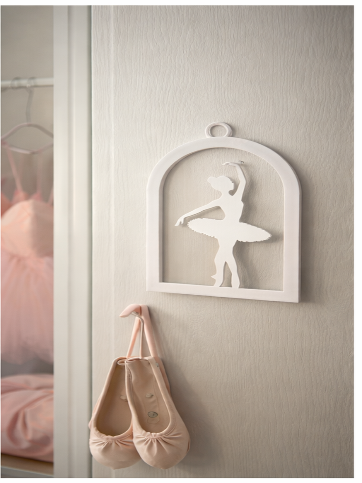 Ballerina Silhouette Wall Decoration