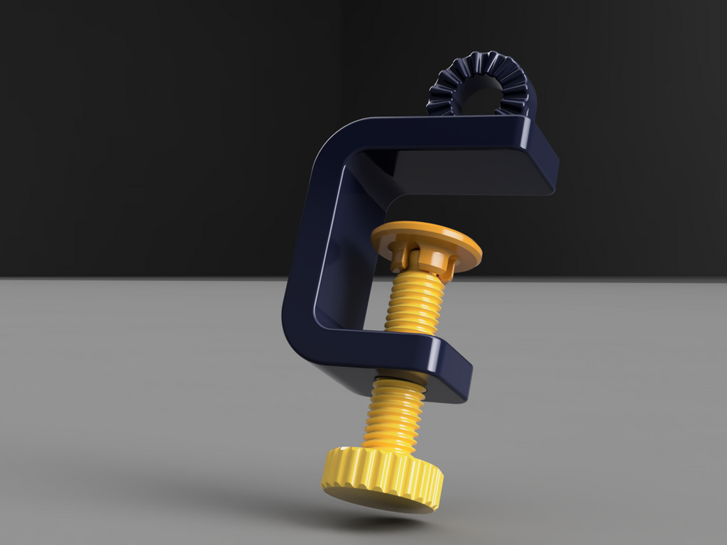 Clamp with Connection (Multifunctional Arm)
