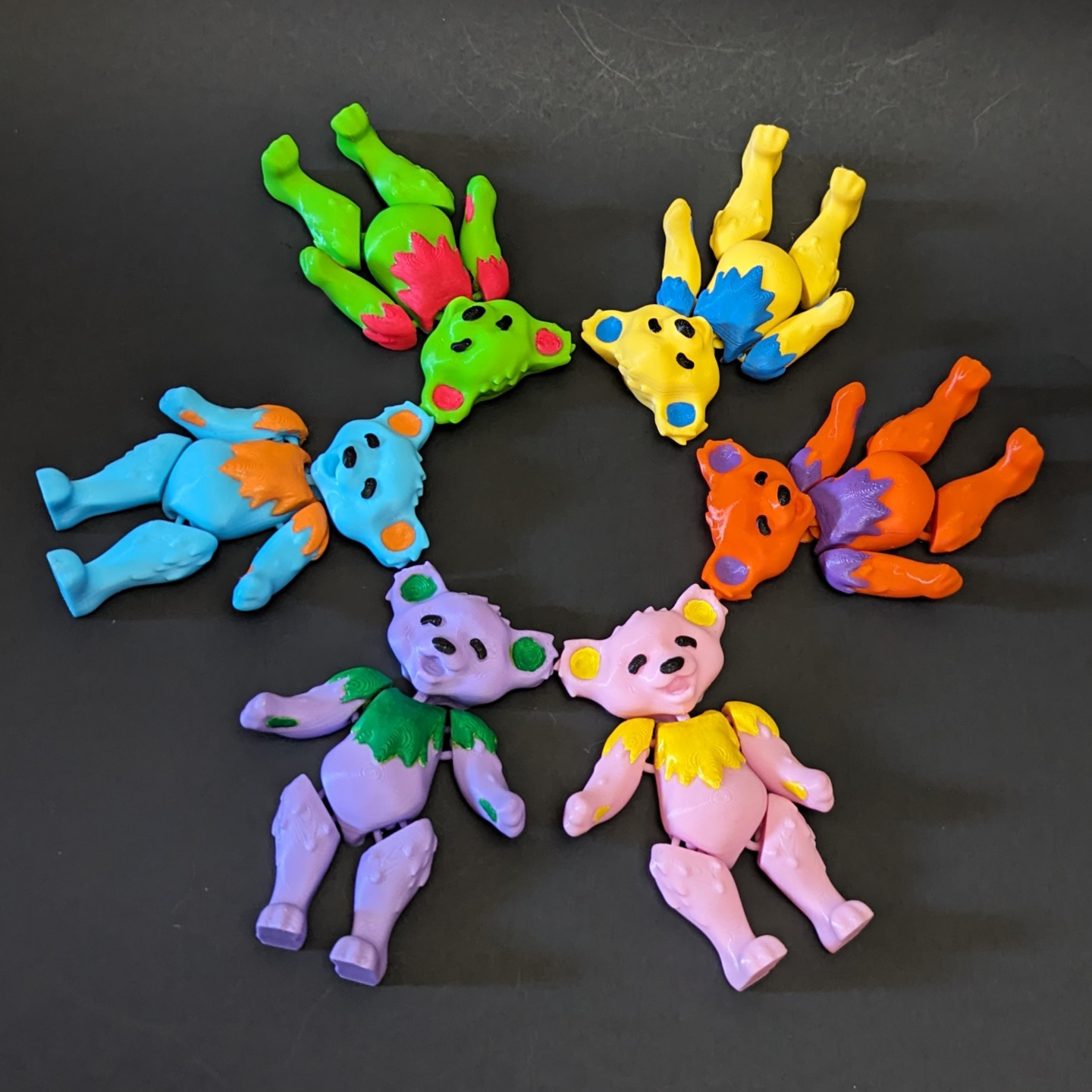 Articulated Grateful Dead Dancing Bear