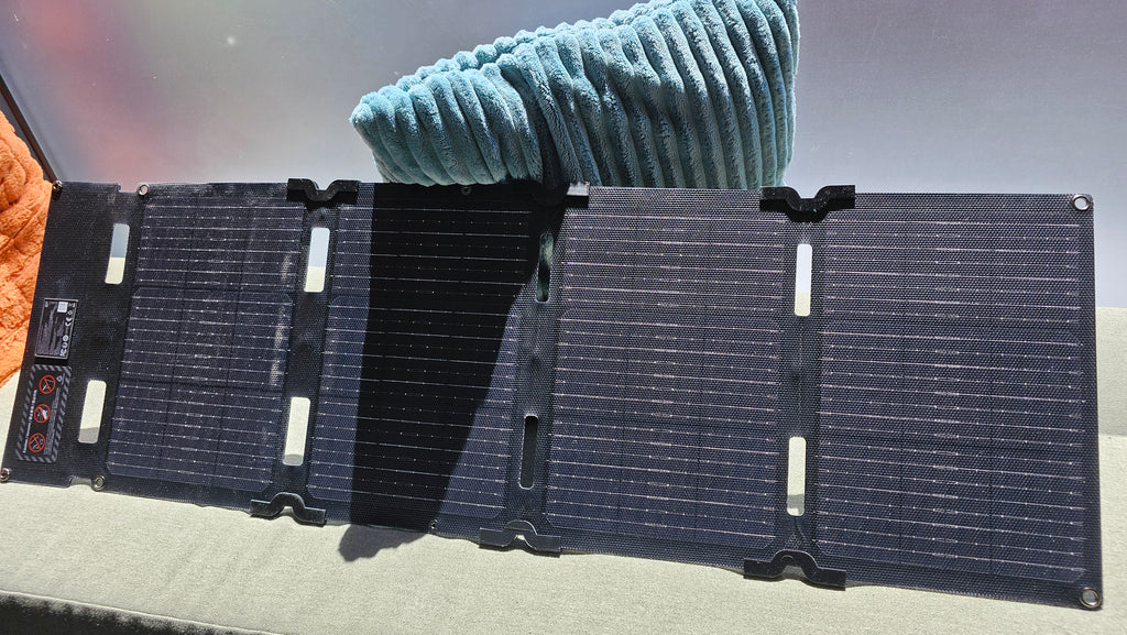 EcoFlow 45 Watt solar panel clips
