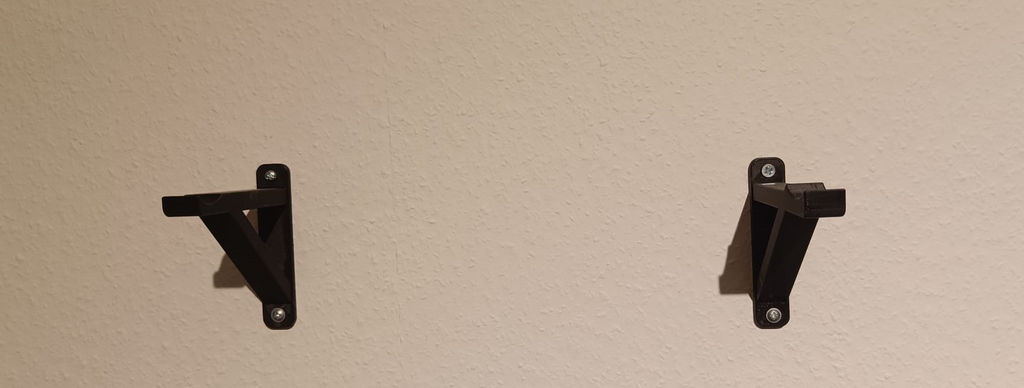 Wandhalterung für Strahlrohr