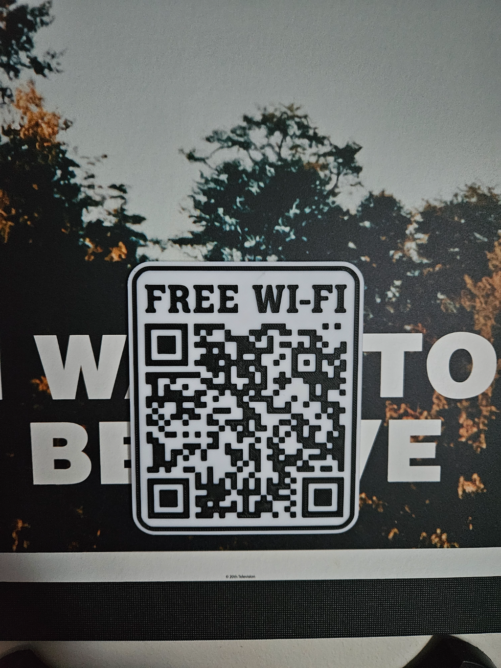 Free WiFi Rickroll QR Code
