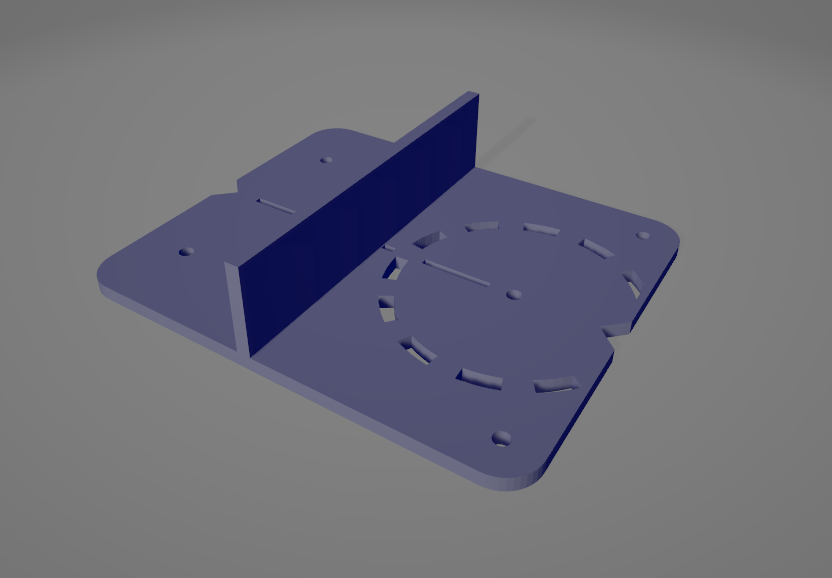 Parallel hydraulic hinge HCKT TEMPLATE GTV K=3MM