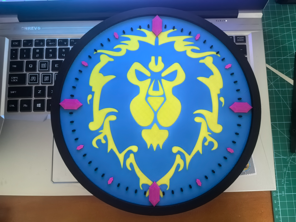 wow Alliance Clock