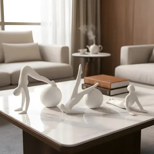 Estatuas de pilates/Decorativos