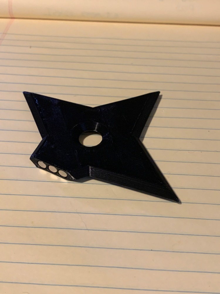 4 Point Throwing Star Magnets