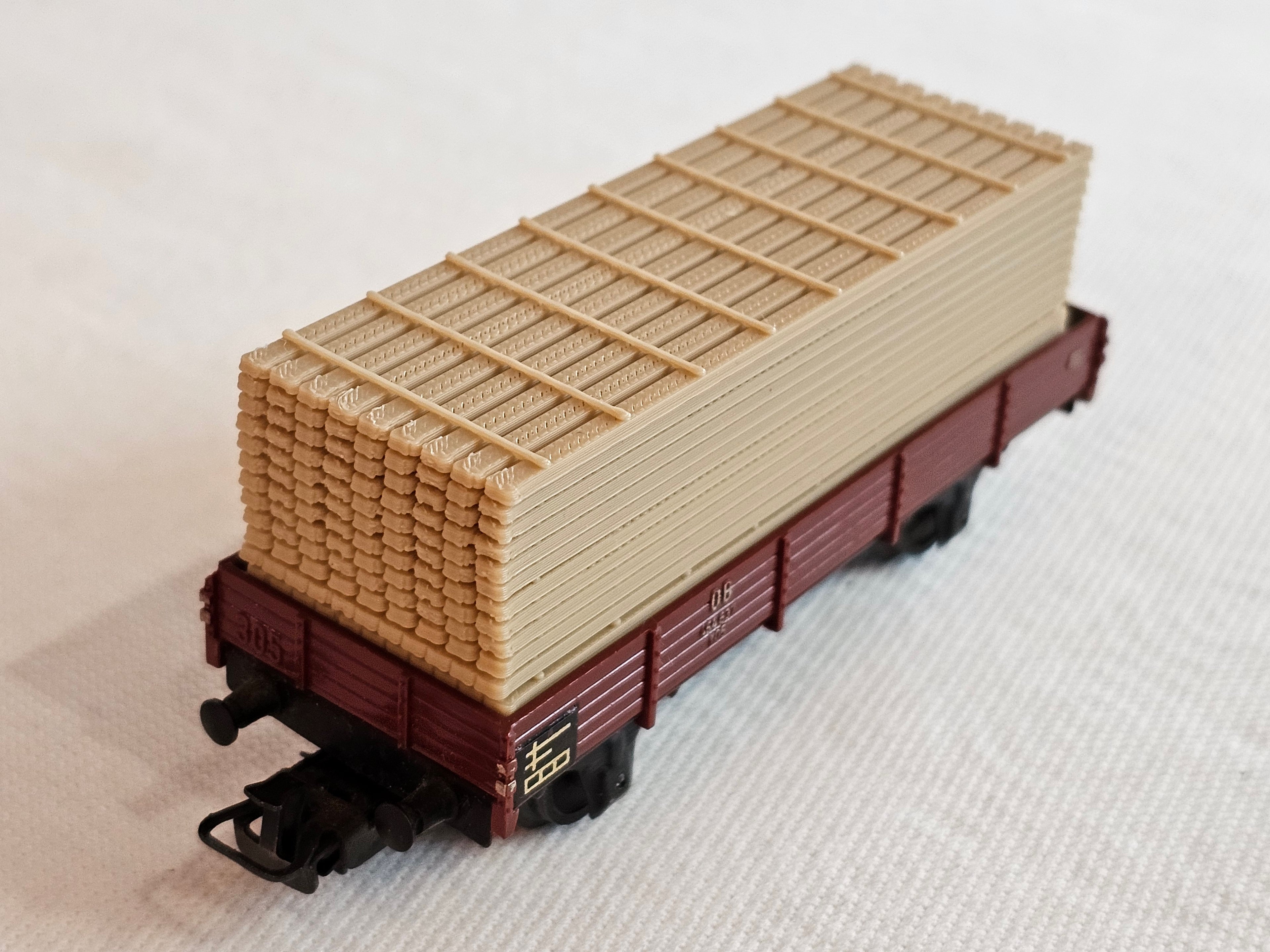 H0 Bauholz Ladung (H0, 1:87)
