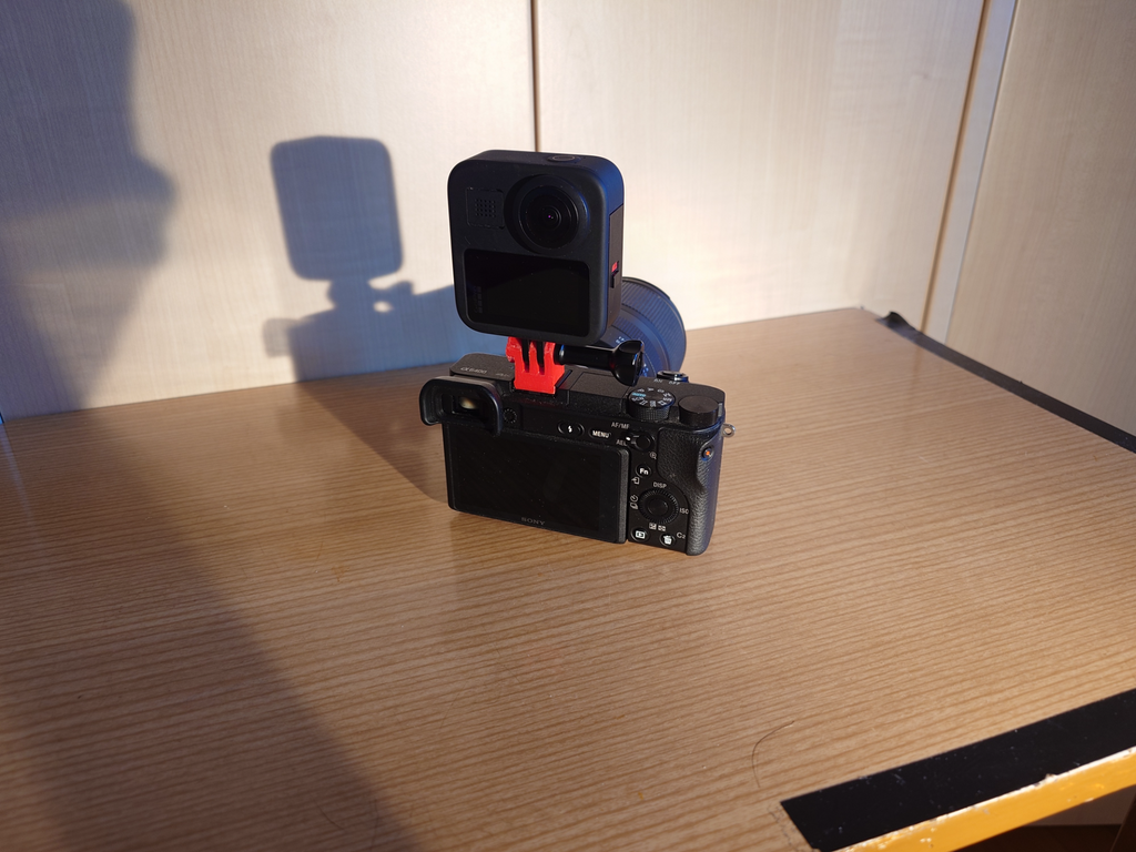 GoPro stand for Sony alpha