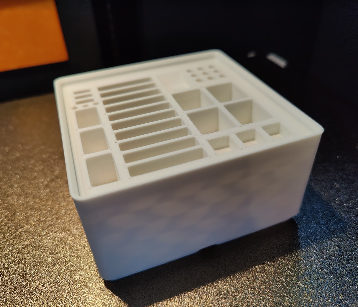 Gridfinity Bambu replacement bin .6mm nozzle Remix