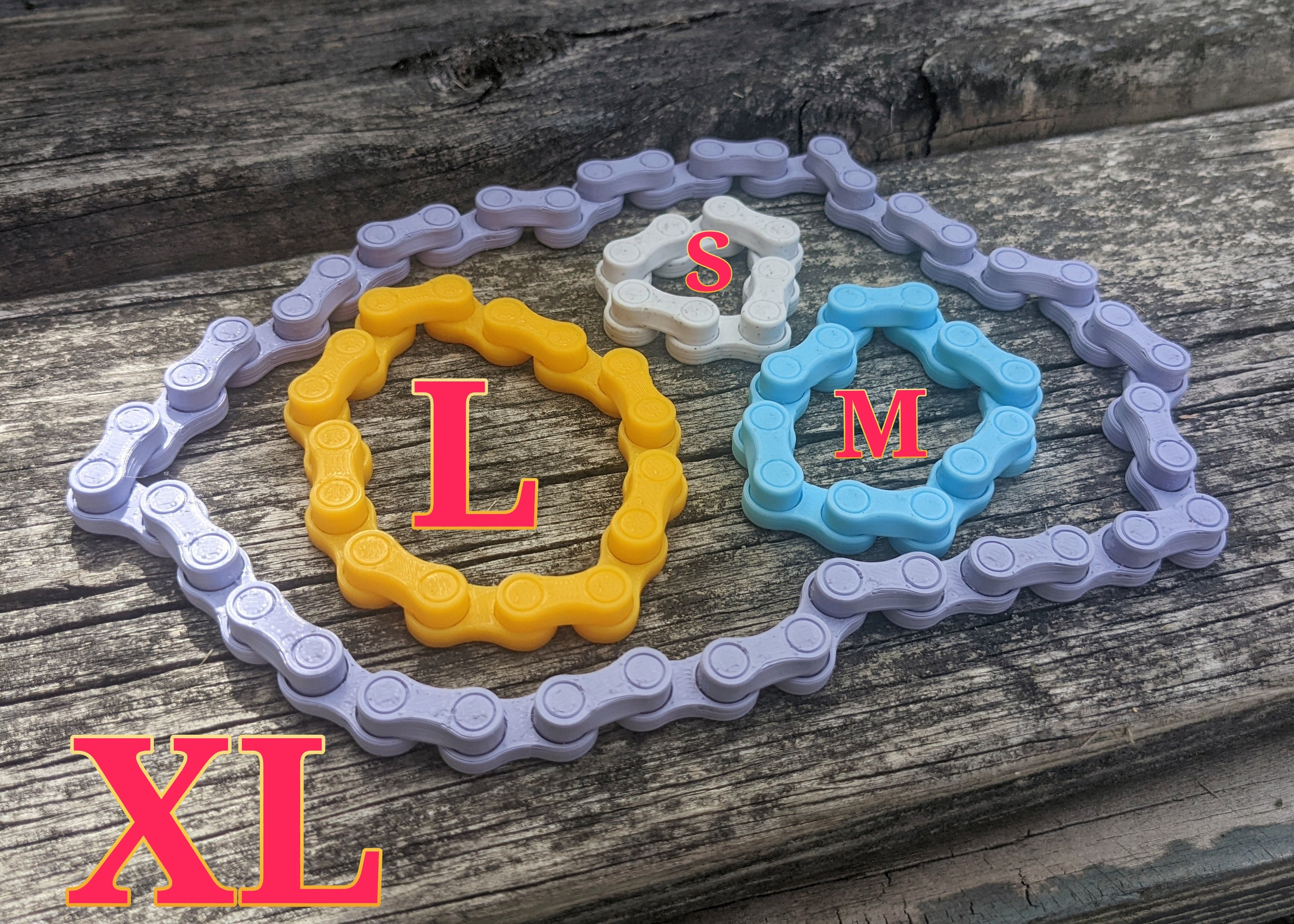 Chain Link Fidget (Print-In-Place)