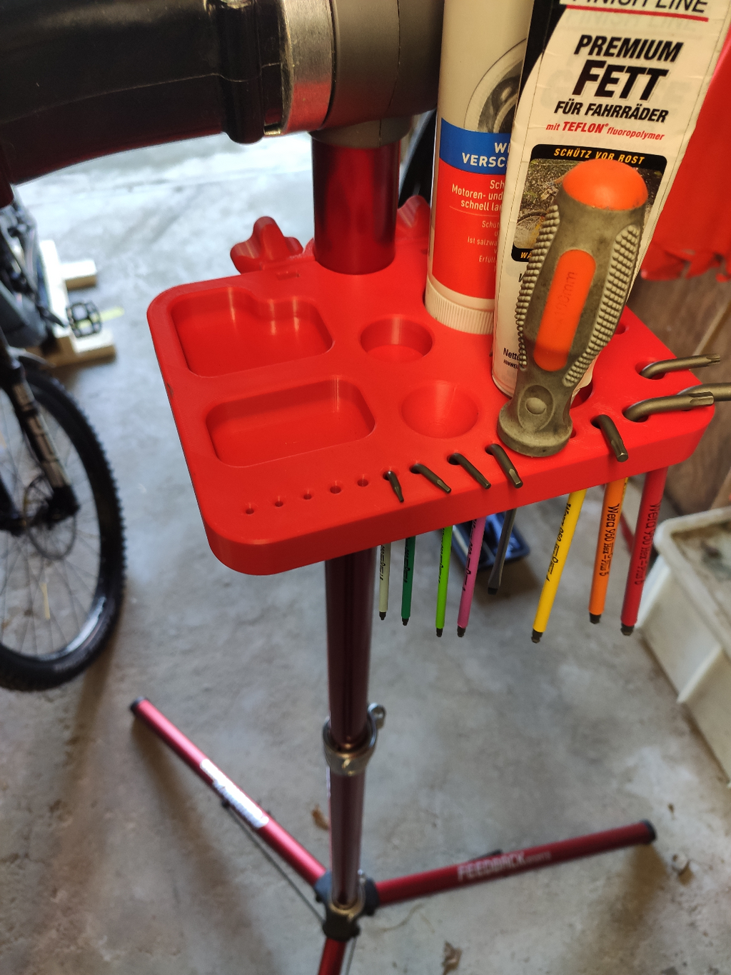 Tool Tray for Feedback Sport Repair Stand