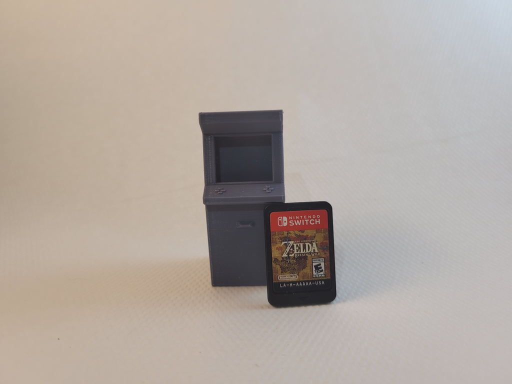 Arcade machine Nintendo Switch cartridge holder