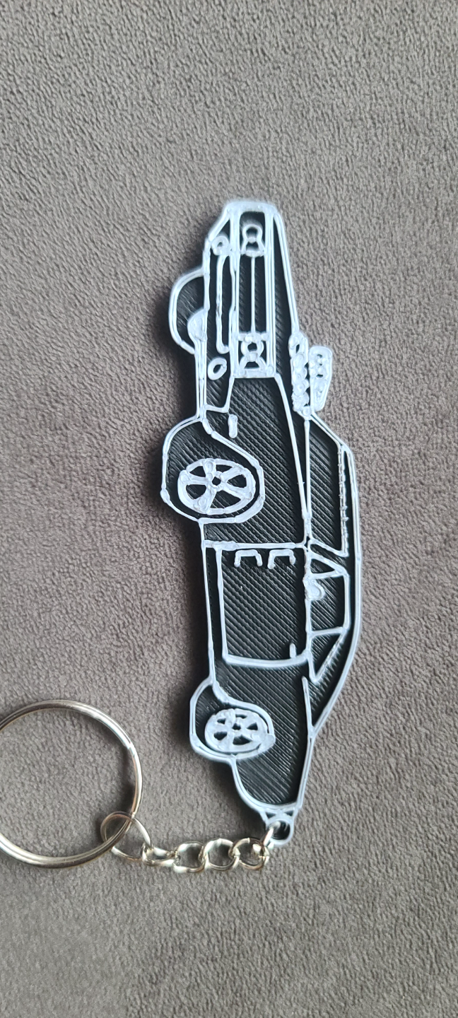 1970 dodge charger keychain perfect for car lovers