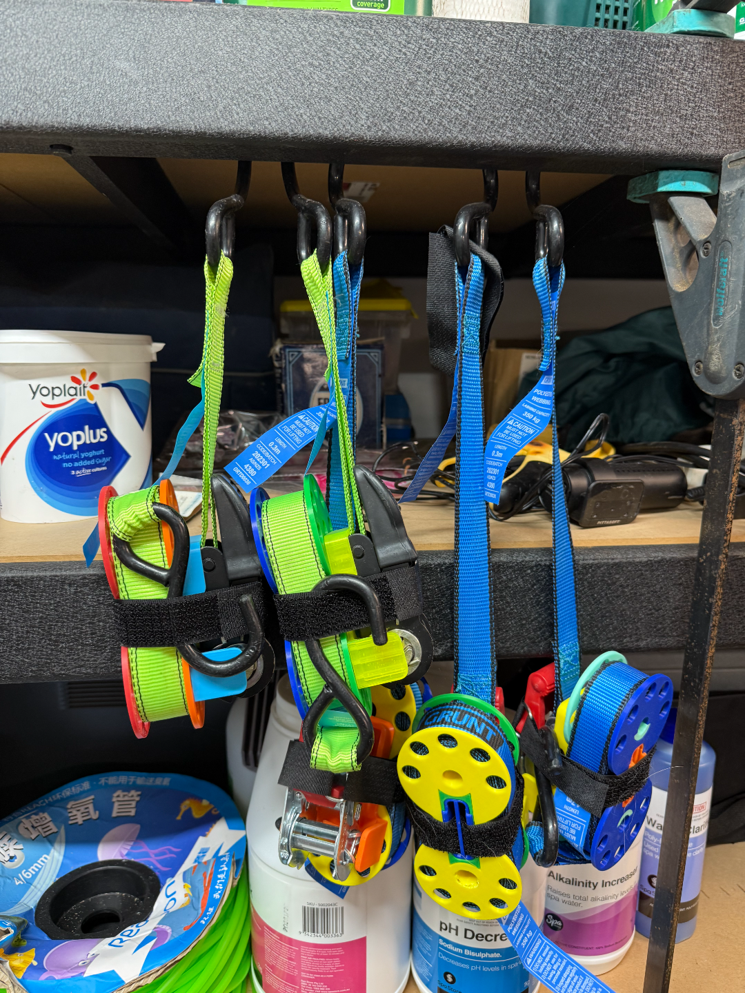 Ratchet Tie Down Strap Organiser/Holder