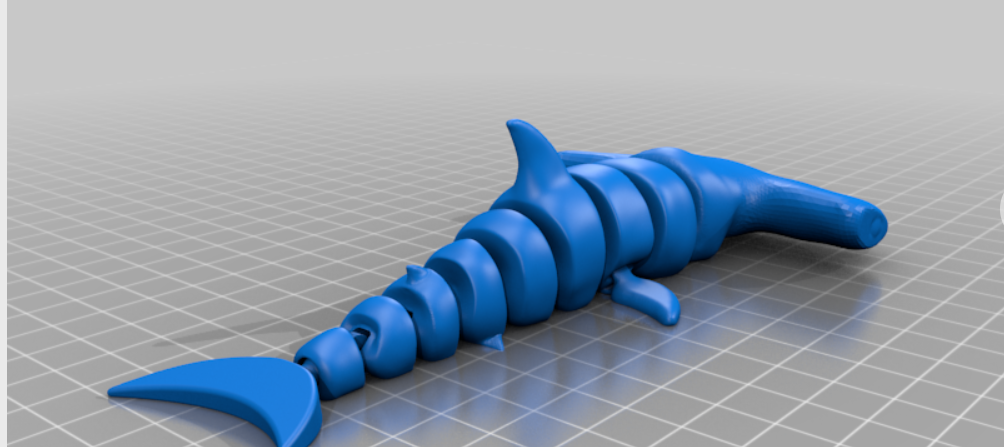 articulated/flexiable hammerhead shark v2