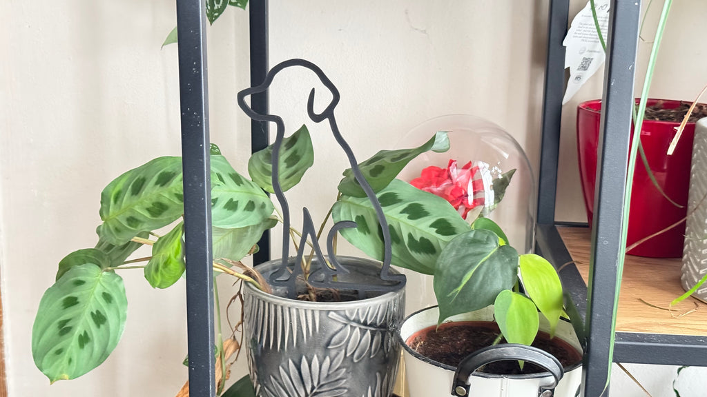 Plant trellis, support, Dog theme ver.2
