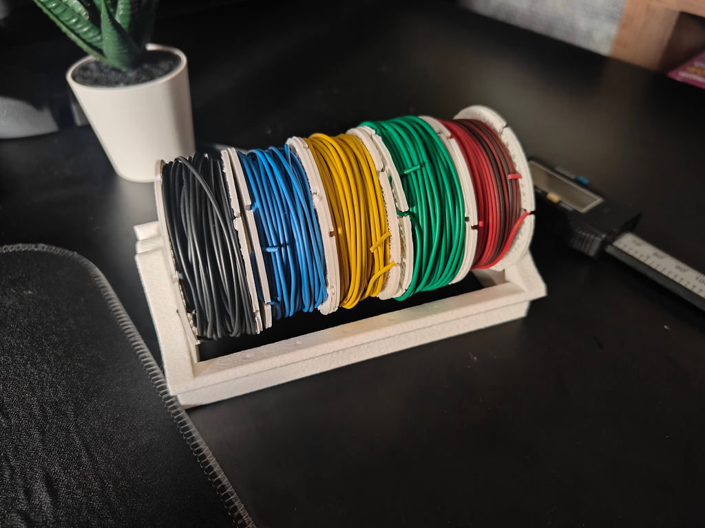 Wire Spool Organiser 5 Spools