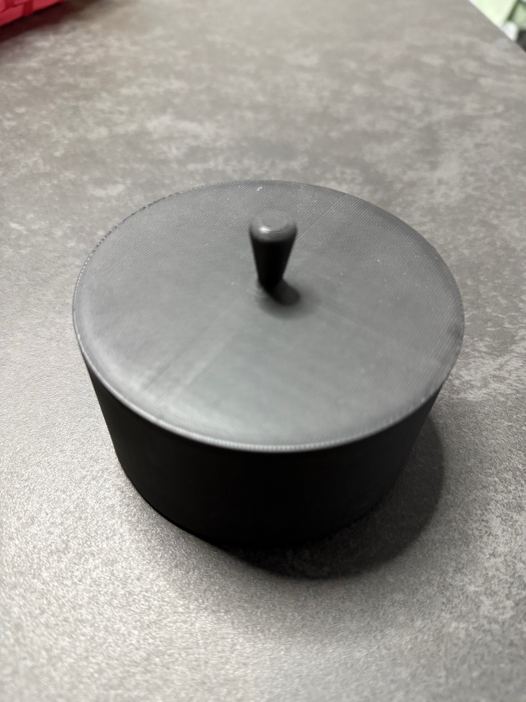 Runde Dose 100x50mm mit Deckel