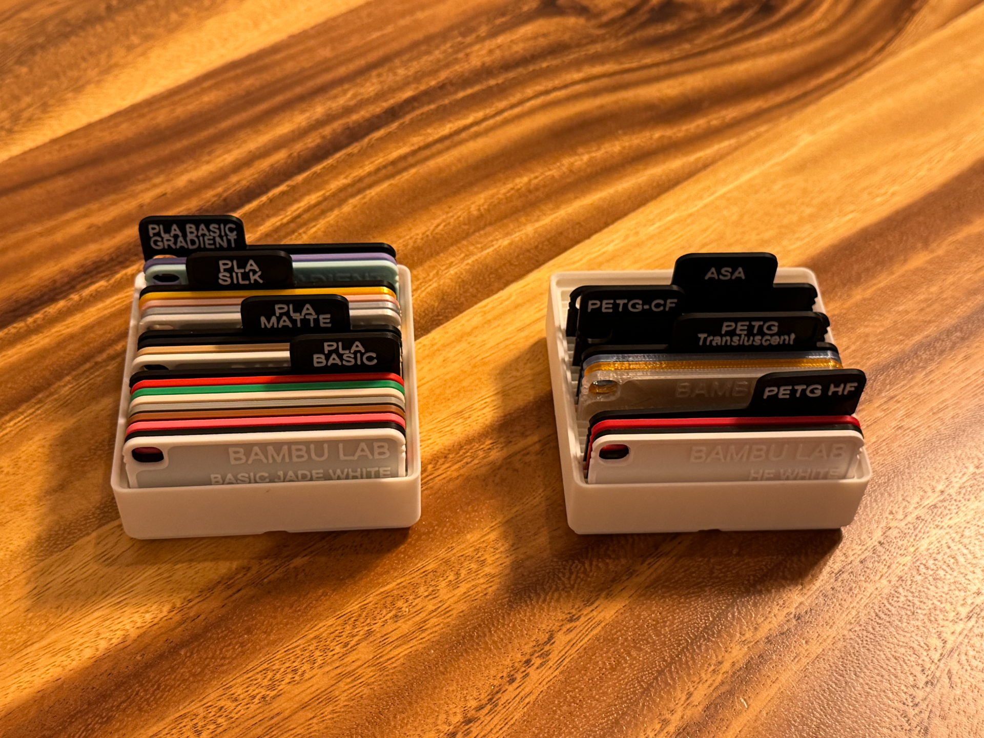 Filament Sample Divider for Favorite Sample Boxes