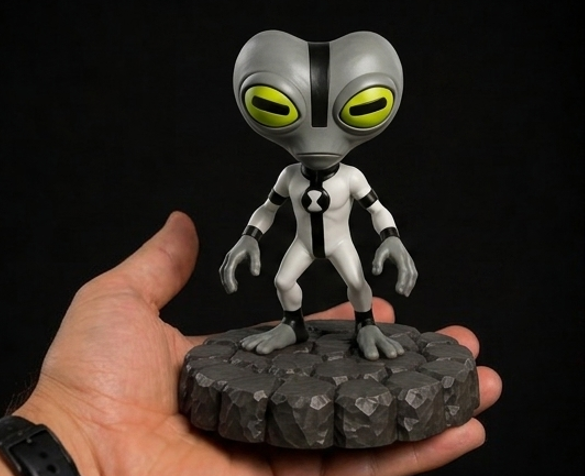 Massa Cinzenta (Ben 10) - Modelo 3D