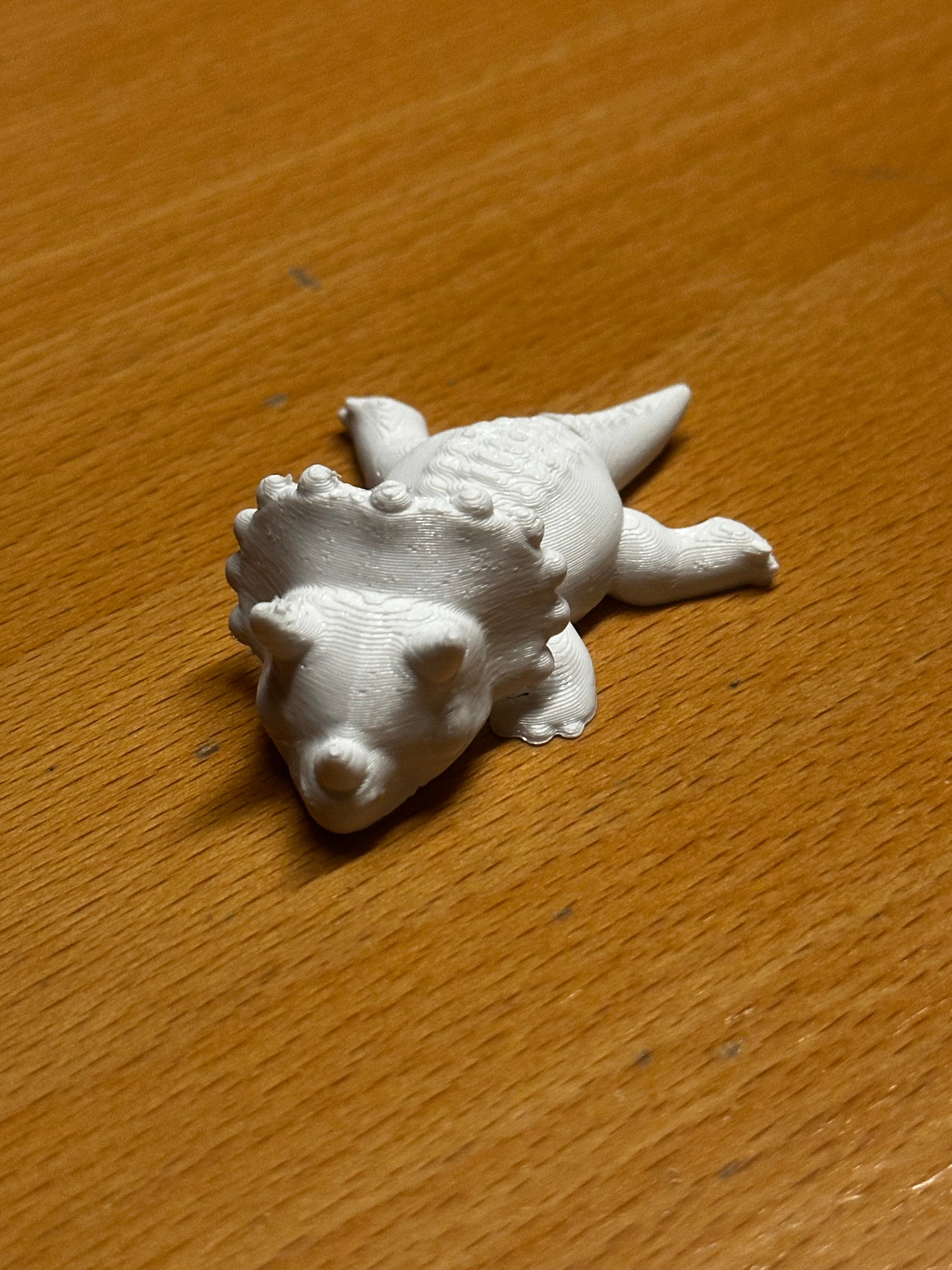Baby Articulated Triceratops