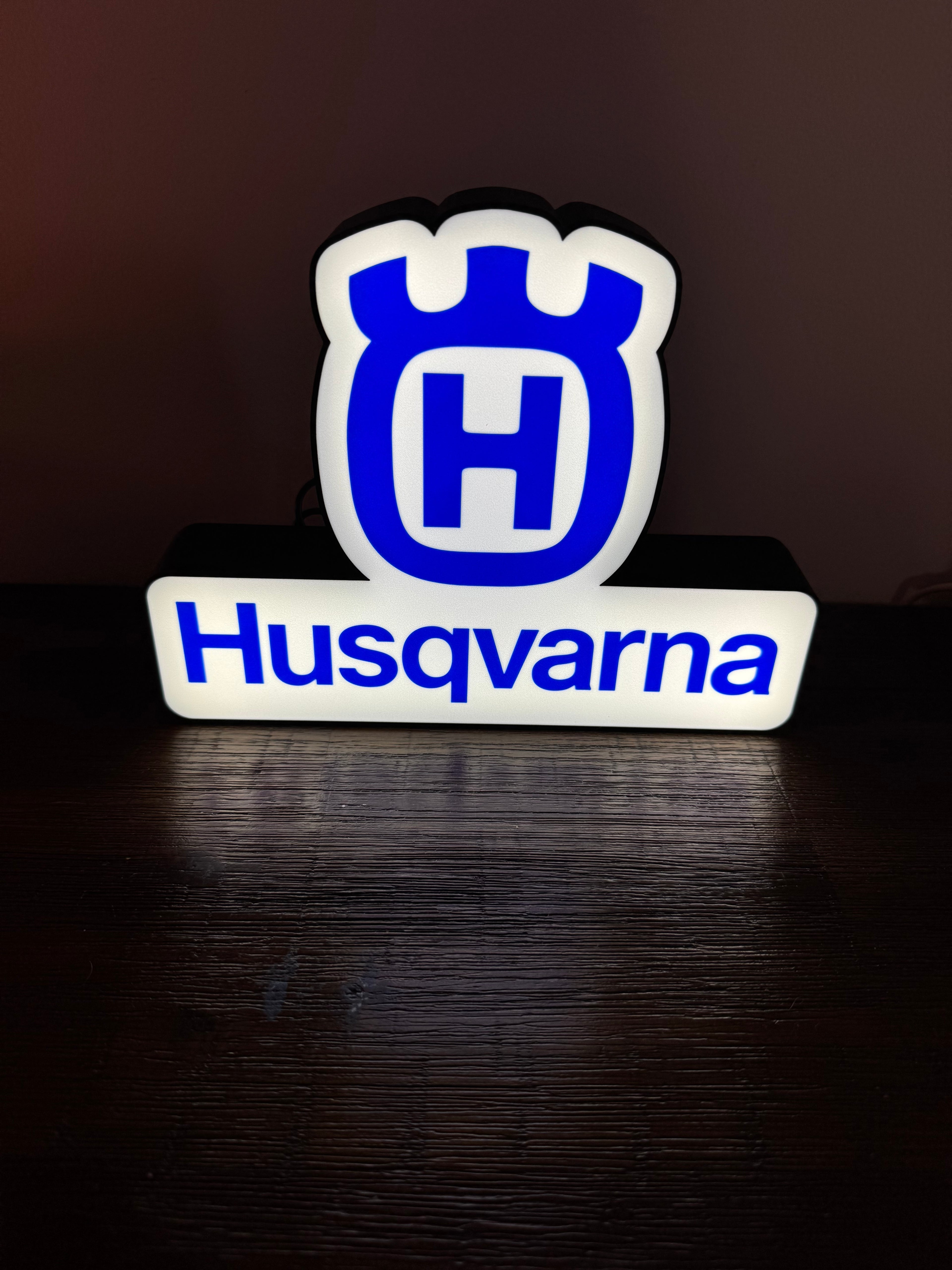 Husqvarna Logo - Light up Sign
