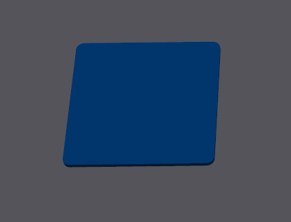 blanked coasters