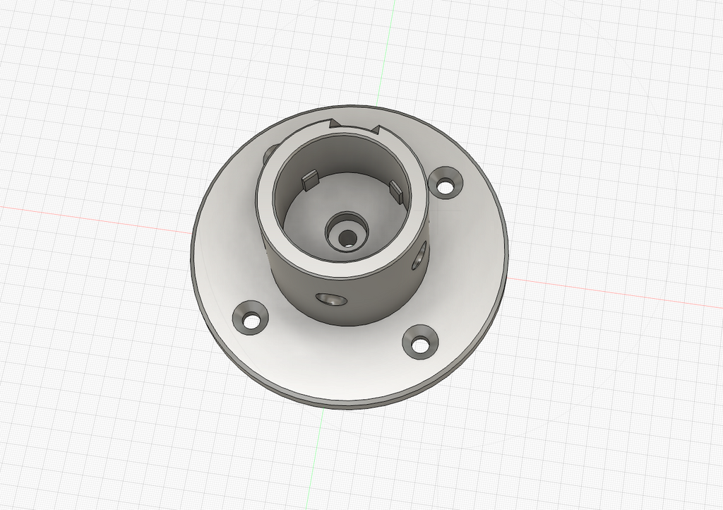 Logitech G PRO RS Wheel Hub wall mount + cap