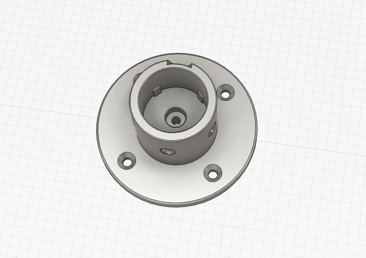 Logitech G PRO RS Wheel Hub wall mount + cap