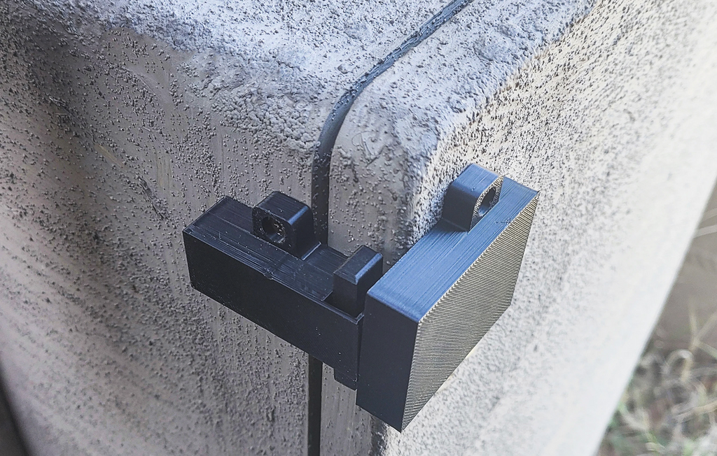 Angled-Lock Latch