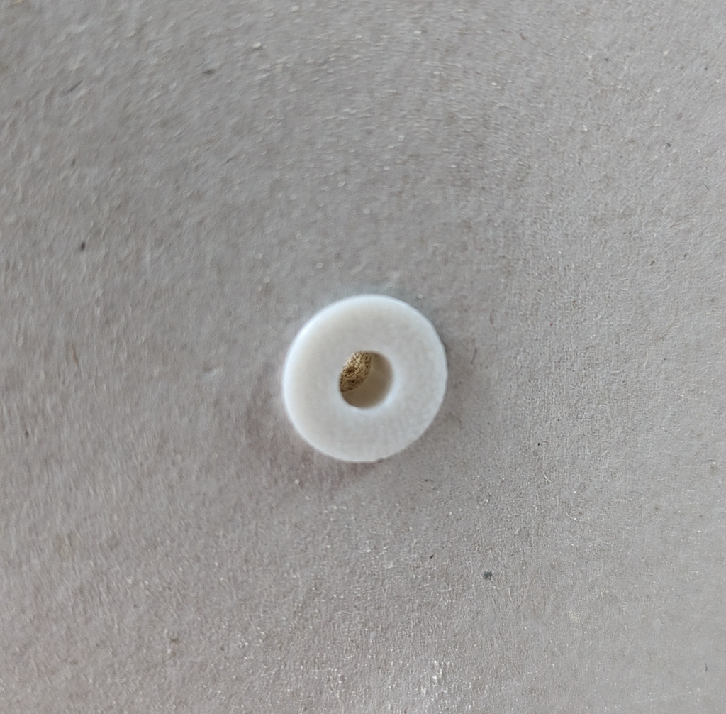 Dry wall/stud wall screw hole washer/cover