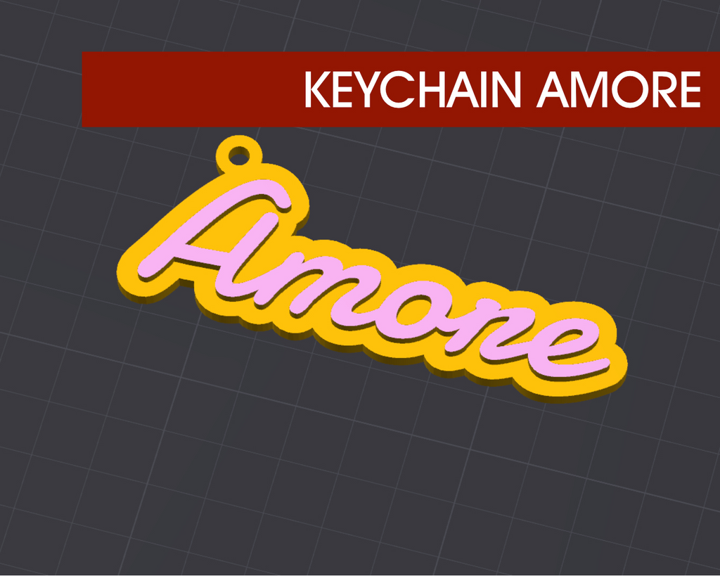 Amore Keychain