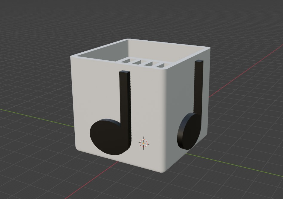 Nintendo Switch Note Block Game/SD card holder