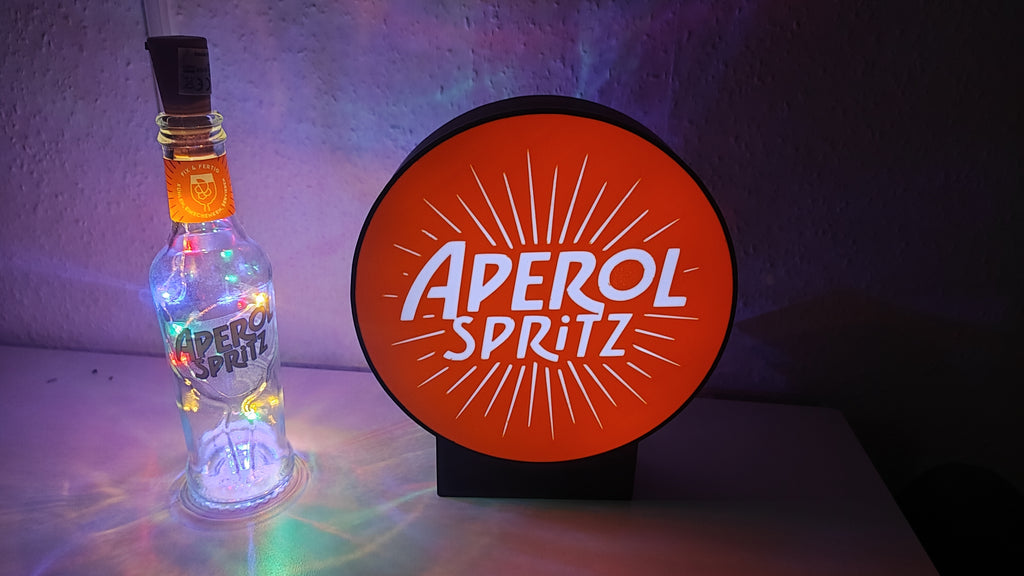 Aperol Spritz Lightbox
